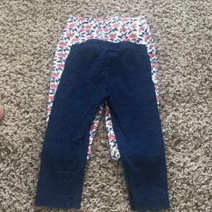 2 pairs BabyGirl leggings
